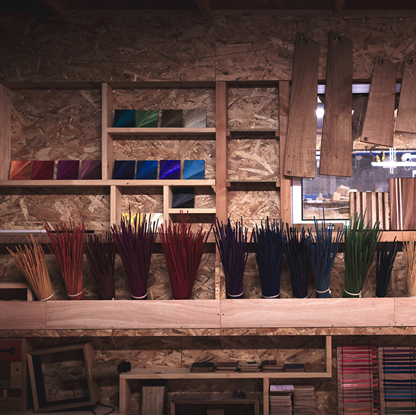 Quelques couleurs de pailles de seigle